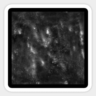 Black Galaxy Dye Sticker